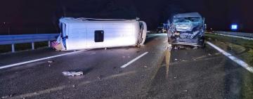 У Польщі зіткнулися два автобуси з українцями: є постраждалі (фото)